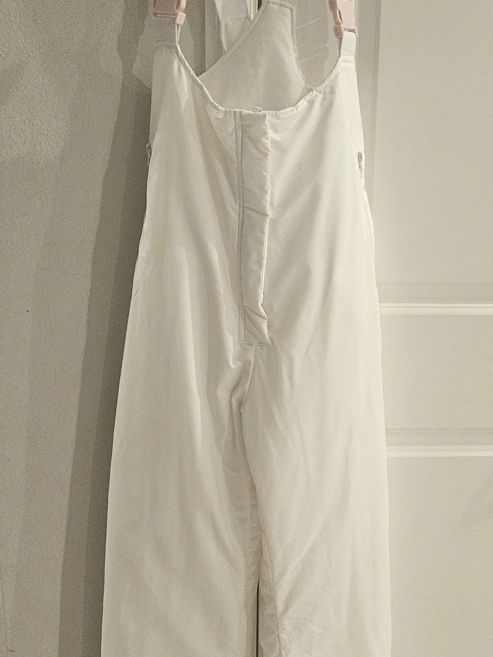 Pretty Little Thing White Full-Length  Snow Pants